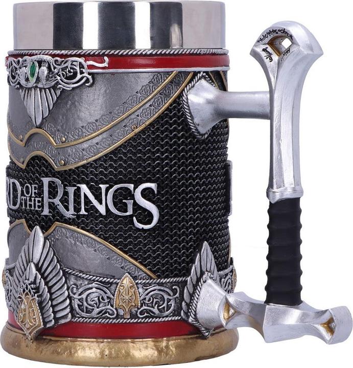 Actual product image Nemesis Now Lord of the Rings Aragorn Tankard 15.5cm (0.60 l, 1 x)