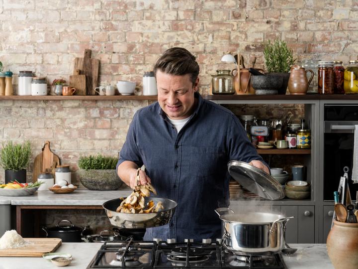 Productafbeelding Tefal Jamie Oliver Cook's Classic Set (16 cm, Kookpotten en pannenset, Roestvrij staal)