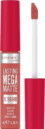 Rimmel London Colore labbra liquido Mega Matte a lunga durata (Sass di corallo)