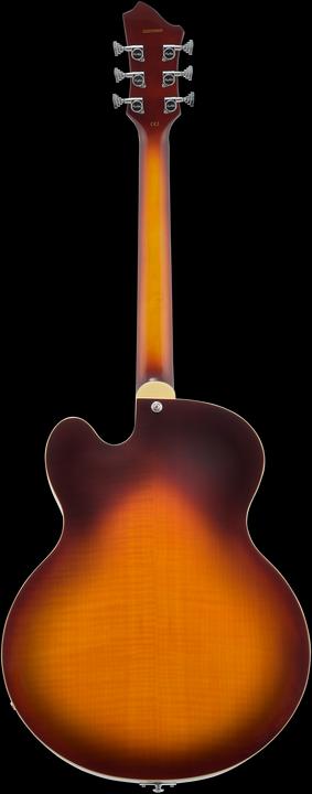 Image du produit Hagstrom Guitare électrique, HJ800, Vintage Sunburst (Guitare électrique, Épicéa)