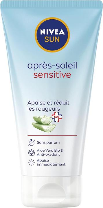 Produktbild NIVEA SUN AFTER SUN SENSITIVE gel crema sin perfume 175 ml (Gel, 175 ml)