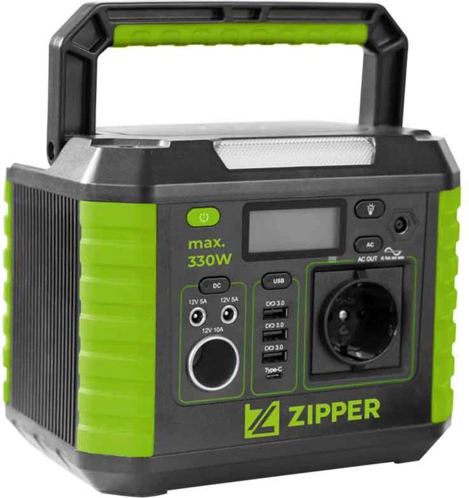 Actual product image Zipper ZI-PS330 Power Station 288Wh (288.60 Wh, 3.40 kg)