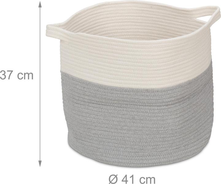 Immagine prodotto Relaxdays Cesto portaoggetti (1 x, 45 x 41 x 37 cm)