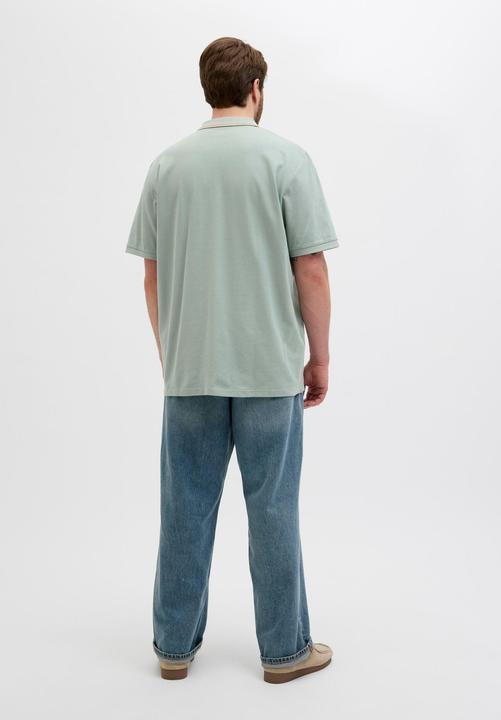 Actual product image Jack & Jones Plus Size Gedruckt Poloshirt Poloshirt (3XL)