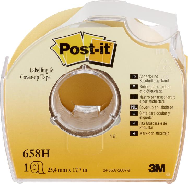Image du produit Post-it Ruban de masquage (25,4 mm x 17,7 m)