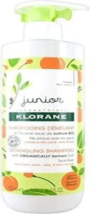 Actual product image Klorane Junior Peach Detangling Shampoo (500 ml) (500 ml, Liquid shampoo)