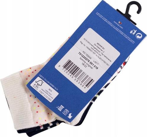 Produktbild Tommy Hilfiger th Baby Sock 2p Neppy Stripes Tommy Original 701220275 001 15-18 (15 - 18)
