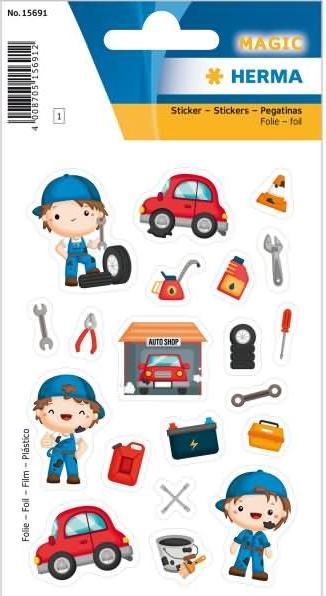 Actual product image HERMA Sticker mechanic