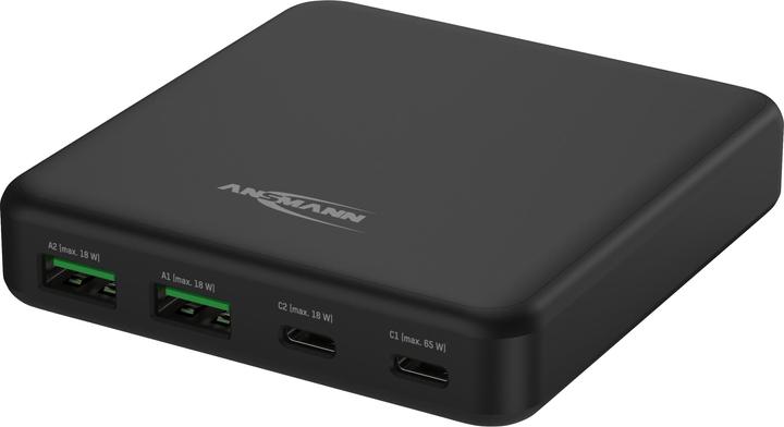 Actual product image Ansmann USB charger 4-port 65W PD/QC/GAN (65 W)