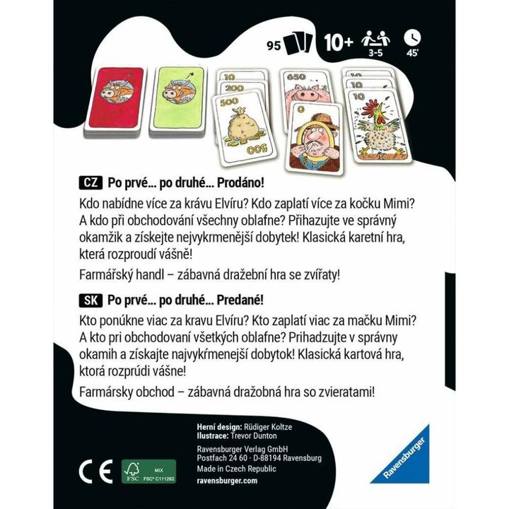 Actual product image Ravensburger Bauernmarkt-Kartenspiel