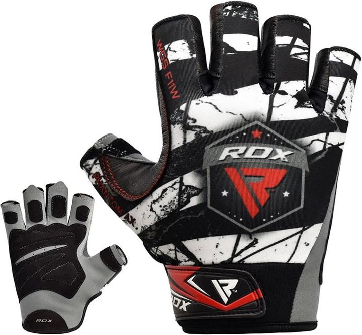 Actual product image Rdx F11 Camouflage Gym Workout Gloves (S)