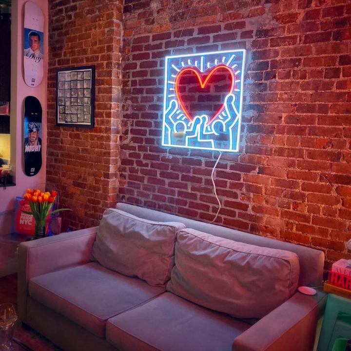 Image du produit YellowPop Keith Haring Coeur rayonnant (244 lm)