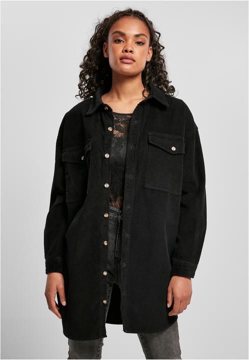 Actual product image Urban Classics Ladies Long Corduroy Overshirt (XL)
