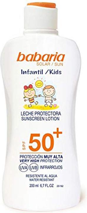 Babaria KIDS LECHE PROTECTORA SPF50+ 200ML (Sonnenmilch, SPF 50, 200 ml)