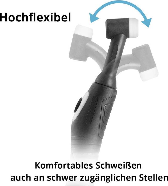 Produktbild Stahlwerk Schweissbrenner WIG WP26F mit 3m Schlauchpaket und Eurozentralanschluss