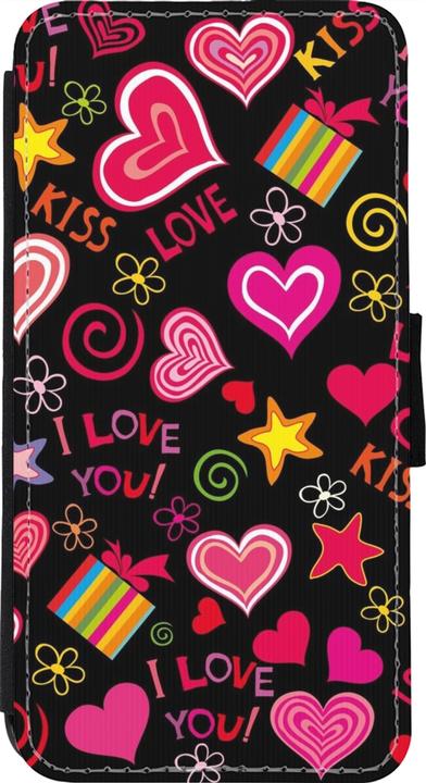 Immagine prodotto PhoneLook Coque Portafoglio noir San Valentino 2023 simboli d'amore (Apple iPhone 11 Pro Max)