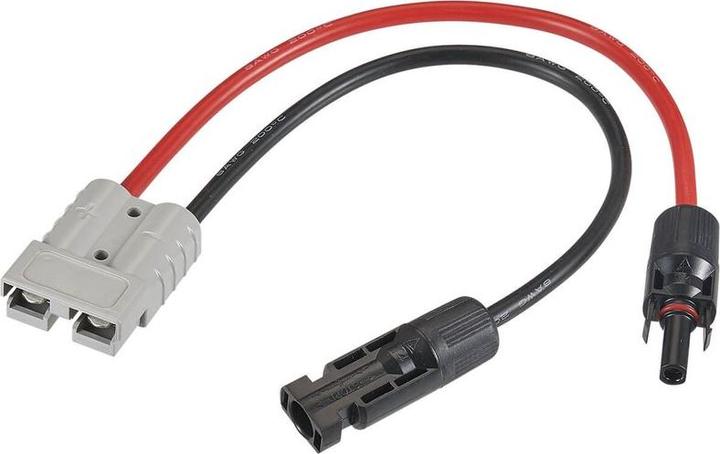 Actual product image Ective Anderson connection to MC4 plug (Solar connector)