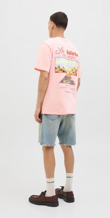 Actual product image Jack & Jones Rückenprint Rundhalsausschnitt T-shirt T-shirt (XS)