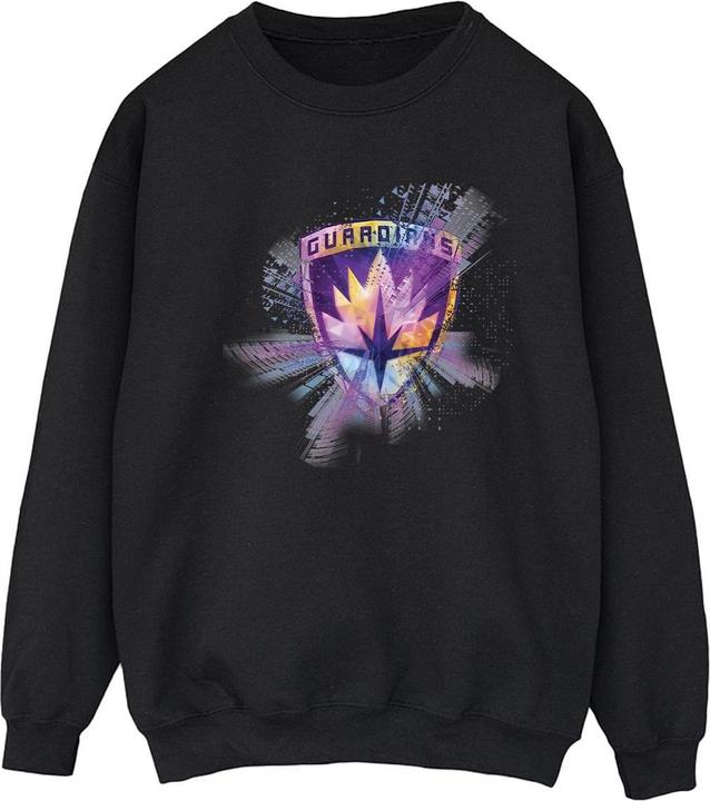 Actual product image Womens/Ladies Guardians Of The Galaxy Abstract Star Lord Sweatshirt (S)