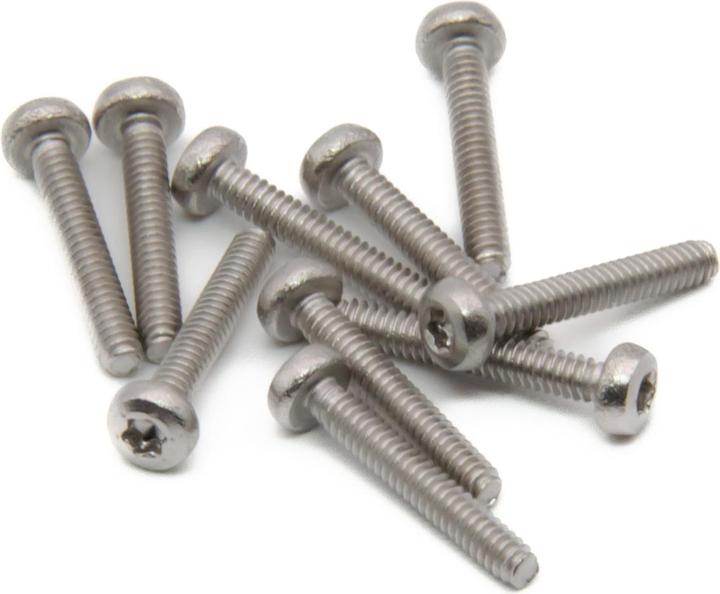 Produktbild Purecrea 10 Stück M1.6x10mm Linsenkopfschrauben Set rostfrei