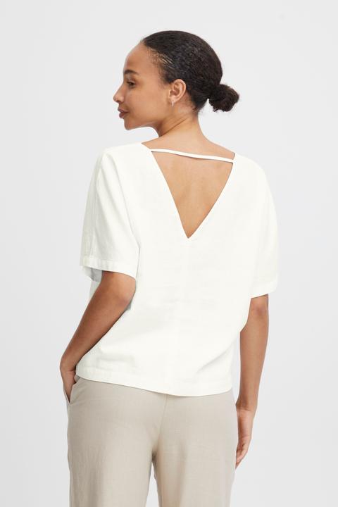 Actual product image B.young BYFALAKKA VNECK BLOUSE 20814548 (40)