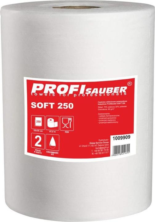Image du produit Profi Sauber Chiffon de nettoyage doux en non-tissé industriel ProfiSauber SOFT 250