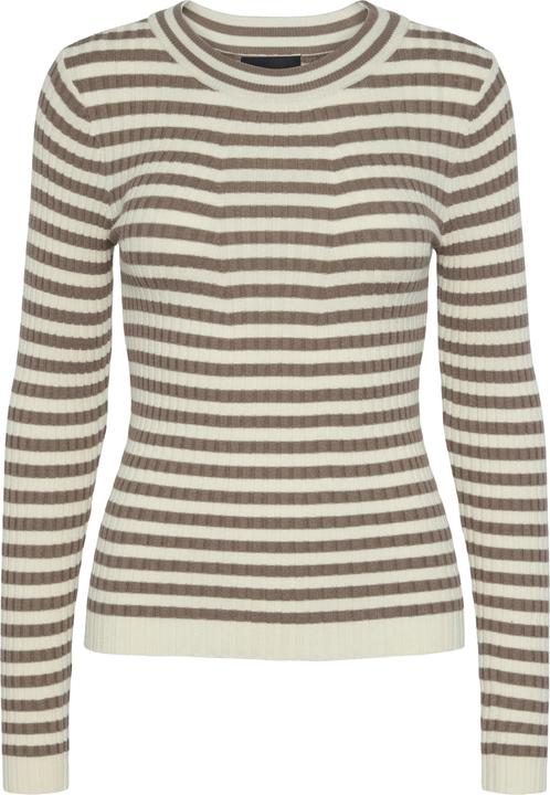 Pieces Pccrista Ls O-Neck Knit Noos Bc (XXL)