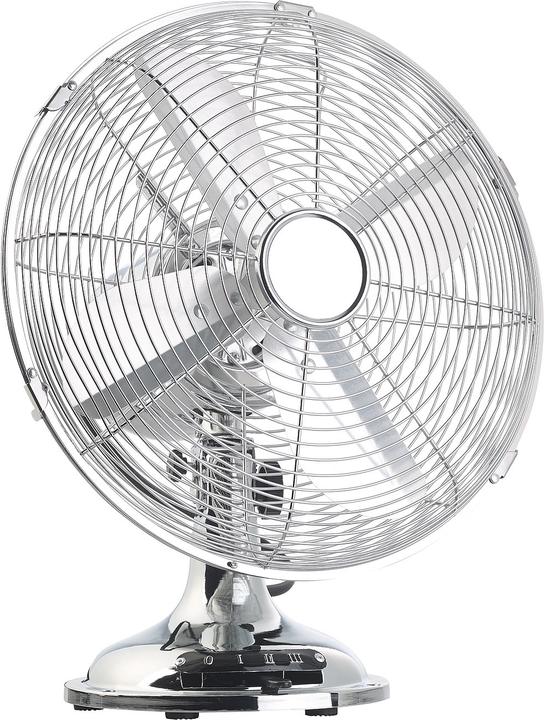 Image du produit Sichler Ventilateur de table entièrement métallique au look rétro (57.80 dB)