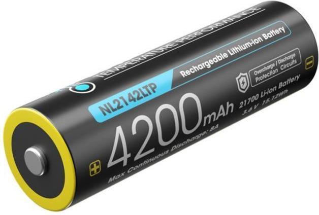 Actual product image Nitecore BATTERY RIGHT. AA 4200MAH/NL2142LTP (1 pcs., AA, 4200 mAh)
