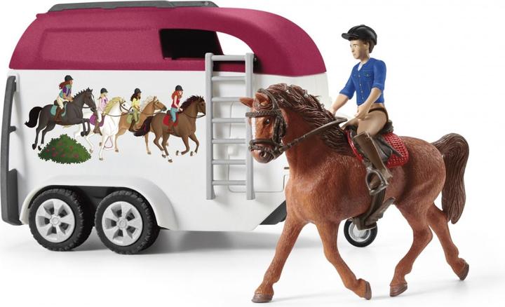 Immagine prodotto Schleich Avventura con auto e rimorchio per cavalli