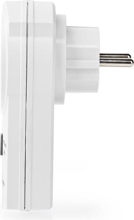 Actual product image Nedis RF Plug ON/OFF RF Mesh Range Extension Schuko Type F 3680 W White
