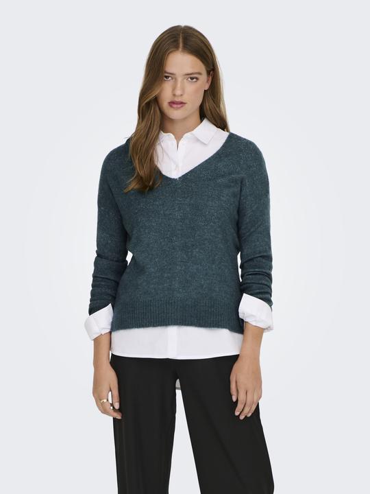 Actual product image JdY V-neck knit jumper (M)