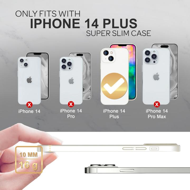 Actual product image Nalia Extra Thin Mobile Phone Case (Apple iPhone 14 Plus)
