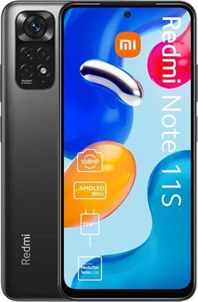 Produktbild Xiaomi Redmi Note 11S (64 GB, Graphite Grey, 6.43", Dual SIM, 108 Mpx, 4G)