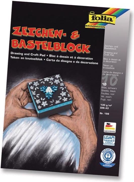 Actual product image Folia Drawing & Craft Block A3 (A3, Plain, Hardcover)