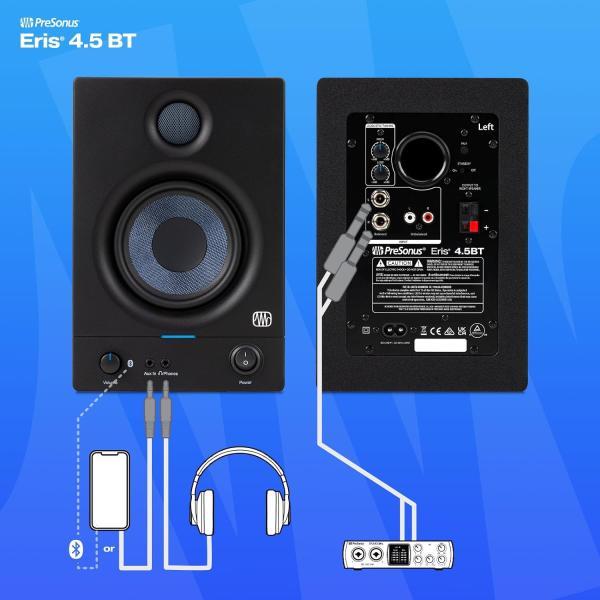 Actual product image PreSonus Eris 4.5BT (2nd gen) (Active, Pair, 2x 25 W)
