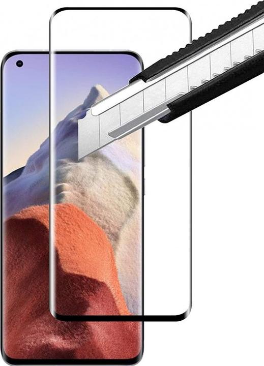 Produktbild Screenguard Xiaomi Mi 11 Ultra Full Screen Panzerglas Schutzfolie 2.5D 9H (1 Stück, Xiaomi Mi 11 Ultra)