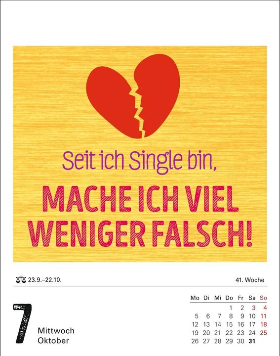 Actual product image Harenberg Lange Rede kurzer Gin Tagesabreisskalender 2026 - Der Sprüche-Kalender (11 x 14 cm, German)