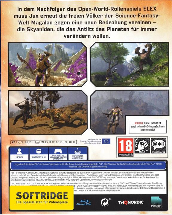 Image du produit THQ Elex 2 (PS4, DE)