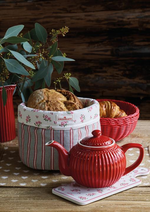 Actual product image Greengate Alice bowl with lid red Set3 (1 x)
