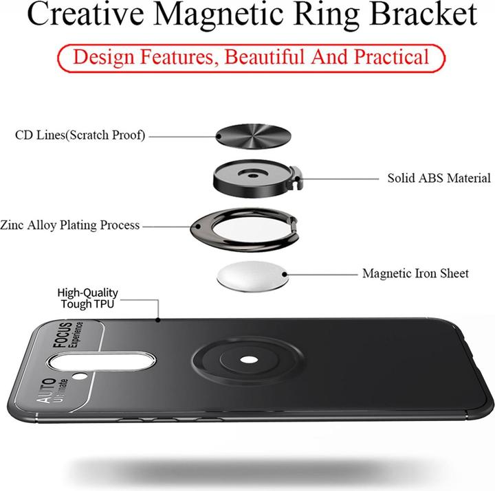 Produktbild Nalia Ring Handyhülle (Huawei Mate 20 Lite)