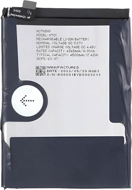 Immagine prodotto Clappio Batteria per Telefono Nulla 1 Capacità 4500mAh