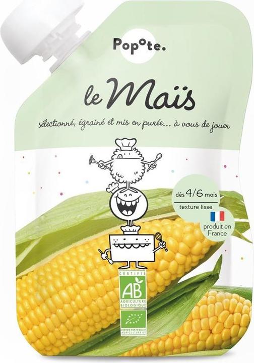 Popote Quetschie Mais BIO (120 g)
