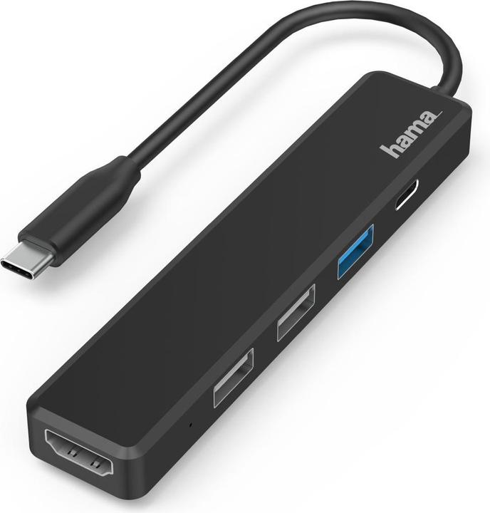 Hama USB-C-Hub (USB-C, 5 Ports)