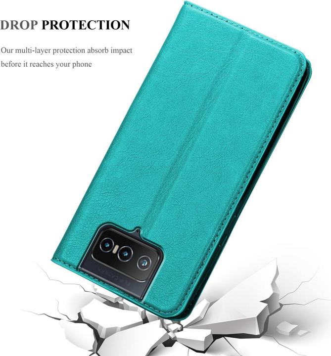 Immagine prodotto Cadorabo Libro Invis. Coperchio magnetico (Asus Zenfone 8 Flip)