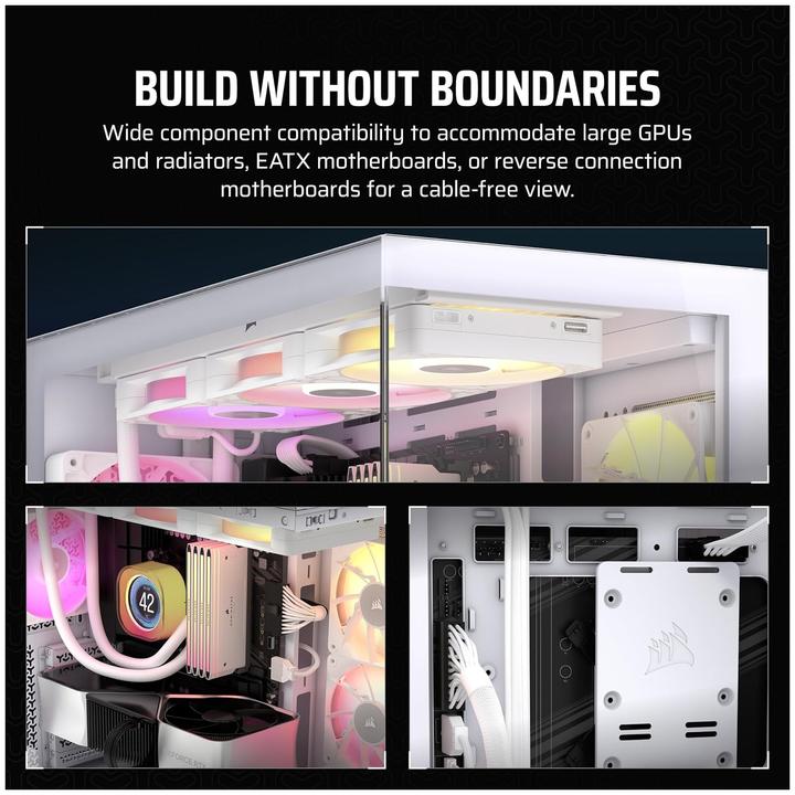 Actual product image Corsair 3500X ARGB (mATX, Mini-ITX, ATX, E-ATX)
