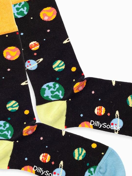 Image du produit DillySocks Espace extérieur (Une unité par pack, 36 - 40)