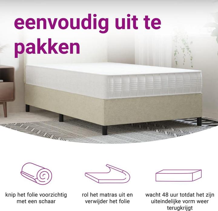 Produktbild VidaXL Jeronimus (140 x 190 cm, Federkern)