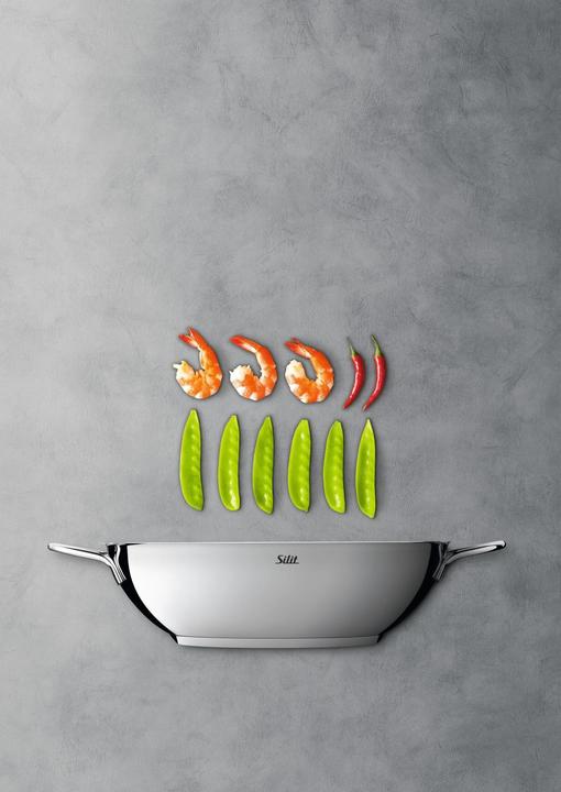 Image du produit Silit Wok (32 cm, Wok, Acier inoxydable)