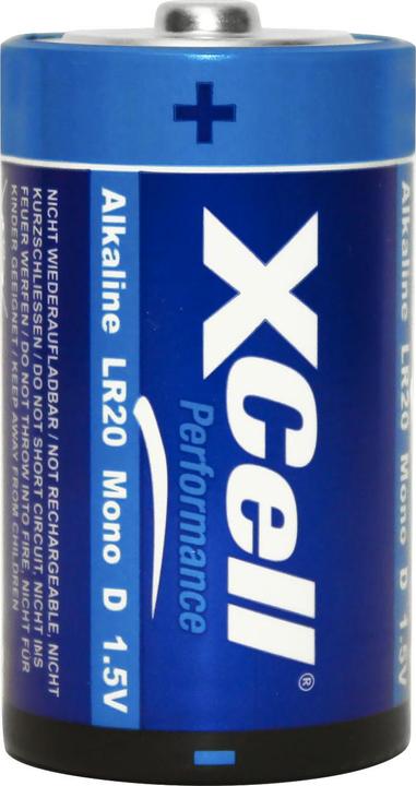 Immagine prodotto Hückmann Batteria tipo D (mono), LR20, alcalina ad alte prestazioni, 1,5 V, set da 2 (2 pz., D)